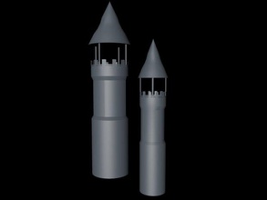 stronghold legends kule mimarlık 3d print model - Mito3D