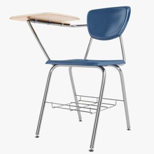 estudiante de escritorio la escuela: 01 presidente niño diesel v muebles interior modelo realista sala escuela tabla 3d print model - Mito3D
