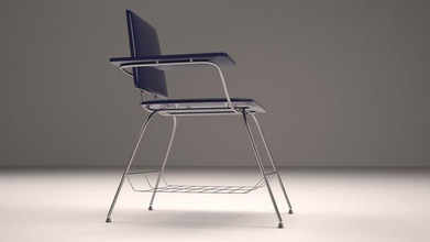 student desk school chair child furnishings furniture interior model onurozgen realistic room table 3d print model - Mito3D
