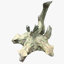 ripieno di drago animale manichino pesce mobili testa konvert modello la fotogrammetria photoscan shark serpente farcite tre acqua 3d print model - Mito3D