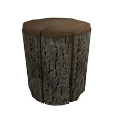 stump tree low poly bark branch csmzetgames dead forest game log lower lumber meadow model moss nature old plant props ready sawmill snag stub timber trunk wood 3d print model - Mito3D