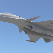 su-35 27 29 35 aire la aeronave avión de bomba jet mig militar misil modelo plano el ruso ub sukhoi yetmc 3d print model - Mito3D
