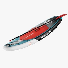 sup board ower aquadesign Modell Ozean Paddel realistisch sind Fluss Meer seaserp sport stand Sommer surf surfboard bis Fahrzeug vray Wasser 3d print model - Mito3D
