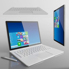 yüzey kitabı kitaplar kamera bilgisayar elektronik klavye laptop microsoft model monitör notebook pc pro ekran tablet teknoloji pencere zdzislaw1 3d print model - Mito3D