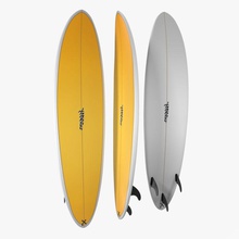 tabla de surf funboard 3 3d molier 3ds la playa junta equipo internacional largo longboard modelo náutica realista mar deporte verano el vray watercraf las ondas windsurf 3d print model - Mito3D