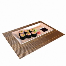sushi set 3d fish food japanese luke lunch maki mat meal model sake wood 3d print model - Mito3D