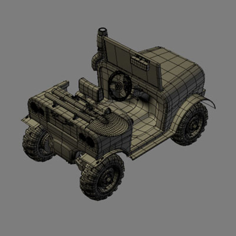 suv 4x4 il crossover pesante jeep militare modello off strada giocattolo veicolo zoo m 3D print model - Mito3D