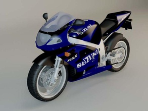 suzuki moto lourde 100cc 200 cc ali ammar de vélo le cycle rapide lourd modèle moteur course vitesse sport standard super superbike syed véhicule 3d print model - Mito3D
