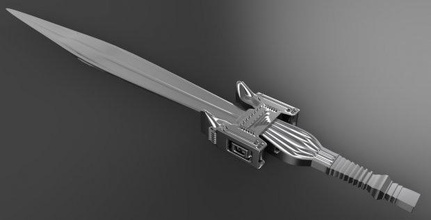 Schwert Messer katana historisch ist Waffen 3d print model - Mito3D