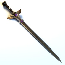 sword concept 3dboxi battle blade cutting knife knight longsword melee model weapon 3d print model - Mito3D