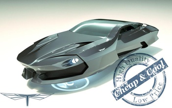 t hover car 16 carbodyart concept cosmic fi fighter fly future futuristic jet limo limousine lux model race sci scifi sedan space spacecraft spaceship sport supercar transport ufo vehicle 3d print model - Mito3D