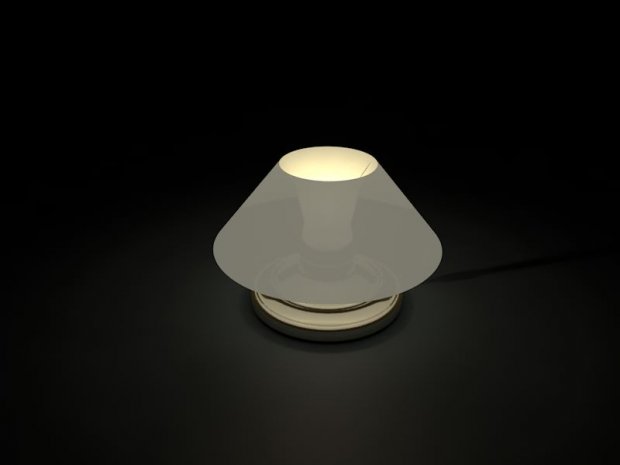 table lamp electronics 3D print model - Mito3D
