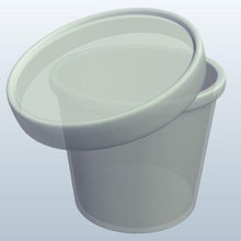 leve para casa a sopa de recipiente v1 tomar recipientes printable lowpoly 3d print model - Mito3D