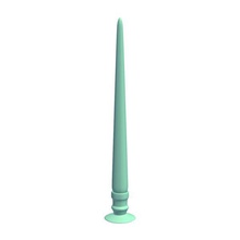 tall candle simple base v2 household items printable lowpoly 3d print model - Mito3D