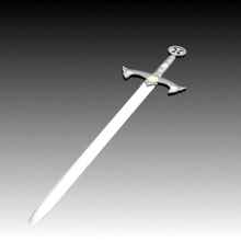 şövalye kılıcı kale kesme knight lemingpt Ortaçağ melee kılıç templar silah 3d print model - Mito3D