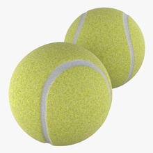 la palla da tennis aria v 3d palle gioco modello all'aperto a giocare sport il 3d print model - Mito3D