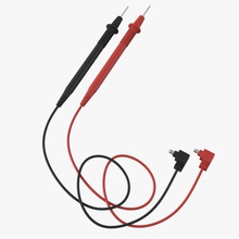 test lead wire probe cable multimeter 3d molier 3ds amp circuit electric electrical electronics equipment fuse industrial international led measure model ohm realistic tester tool vray 3d print model - Mito3D