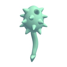 thornshell v1 levitando criatura espinho shell mítico criaturas printable lowpoly míticas 3d print model - Mito3D