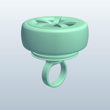tire v1 ring jewelry printable lowpoly 3d print model - Mito3D