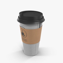 para ir xícara de café 1 bebidas o cappuccino taça beber alimentos quente latte mike sladan leite modelo office fora chá tomou 3d print model - Mito3D