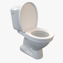 des toilettes 00 bassin la salle de bain bains baignoire bol placard conception le robinet luminaire l'ameublement mobilier client lavabo loo modèle moderne réaliste sdreamers appuyez sur l'eau wc 3d print model - Mito3D