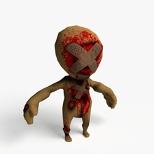 toon demon character dark demonic demons gamebuilder3d halloween hells model scary 3d print model - Mito3D