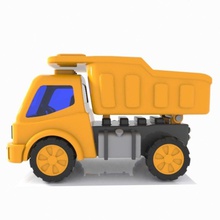 toon camión bogie camion coche llevar carrito de compras dibujos animados la unidad motor juego pesado industrial modelo carretera semi juguete el tractor transporte furgoneta vehículo virtualhorizonstudio rueda 3d print model - Mito3D