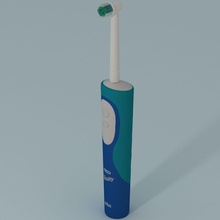 brosse à dents la salle de bain bains braun brossé dentaire le dentiste électrique électronique l'électronique l'ameublement geimers l'hygiène modèle bouche stomatologie vitalité lavage 3d print model - Mito3D