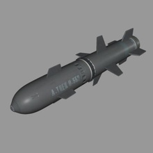 torpedo brazo ejército la artillería misil el proyectil submarino bajo agua guerra arma xdusk 3d print model - Mito3D
