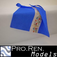 towel - blue architectural architecture cookware diegopennati dish dry elements furnishings interior kitchen model 3d print model - Mito3D