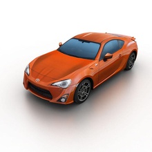toyota gt 86 2013 car coupe japan lower model poly ready real sport taurus x time vehicle 3d print model - Mito3D