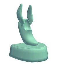 trackshoe v2 traccia scarpa il trofeo statue busti stampabile lowpoly 3d print model - Mito3D