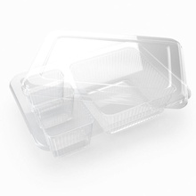 di plastica trasparente contenitore alimento alexsan777 box la prima colazione il design cibo cucina pranzo modello pack l'imballaggio rettangolo da asporto 3d print model - Mito3D