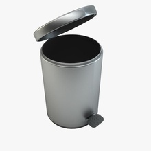 trash can architecture basket bin container dumpster elements exterior free furniture garbage interior items litter metal model recycling rubbish steel supercg test waste wc well 3d print model - Mito3D