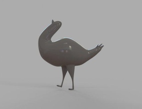 trash doves trashdoves birds animal bird figure toy statue printing animals 3d print model - Mito3D