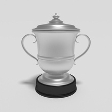 trophy cup v2 accent awards champion football league medal model ocstard plaque price prize reward soccer sport succeed victory winner winning 3d print model - Mito3D