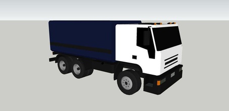 camión ataque camion de carga cargo construccion la construcción fiat pesado industrial marianorotth modelo semi los gastos envío tector el tractor transporte vehículo 3d print model - Mito3D