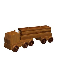 truck v1 toy toys printable lowpoly 3d print model - Mito3D