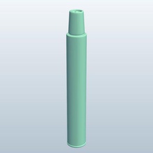 tube de médecine v1 le la personnelle soins imprimable lowpoly personnels 3d print model - Mito3D