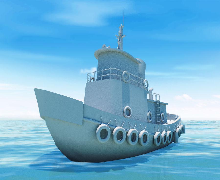 tug boat low-poly 3d bargetug game gameready harbour lower lowpoly marine mega model motor ocean poly port sail sea shipping transport tugboat vartanyan vessel water watercraft yacht 3D print model - Mito3D