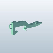 universal llave v1 de tuercas la herramientas equipo imprimible lowpoly equipos 3d print model - Mito3D