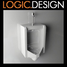 urinal 3d architecture bathroom elements fixture furnishings logic design max mens model piss plumbing public restroom room strainer toilet 3d print model - Mito3D