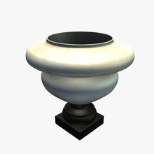 urn v1 Haushalt Elemente bedruckbar ist lowpoly Haushaltsgegenstände 3d print model - Mito3D
