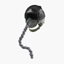 us military pilot helmet 3d molier air aircraft airplane army aviation aviator character clothes equipment fighter force gear hat international mask model oxygen safety uniform usaf vray worn 3d print model - Mito3D