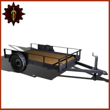 utility trailer Auto caravan cargo die Beförderung Warenkorb Bau coronagalvez19 mentale Modell ray transport Fahrzeug Wagen Rad Arbeit 3d print model - Mito3D