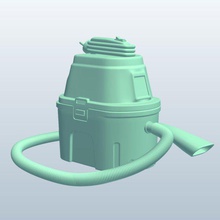 utilitaire humide à sec sous vide v1 wetdry outils de l'équipement imprimable lowpoly les 3d print model - Mito3D