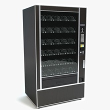 vending machine empty 2 abramsdesign bar cake candy chipped coins cracker food hotel industrial model office snack tortilla unhealthy 3d print model - Mito3D
