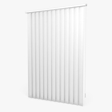 vertical blinds architecture blind design detail elements fabric fixture hall horizontal house interior light louver metal model nicemodels off plastic pvc realistic sun white window 3d print model - Mito3D
