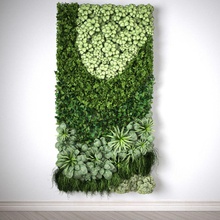 giardino verticale 2x1 metri modul uno archi viz architettura il design elementi verde paesaggio misuratore modello la pianta scena muro 3d print model - Mito3D