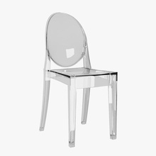 victoria ghost chair conti furnishings furniture kartell model renato 3d print model - Mito3D